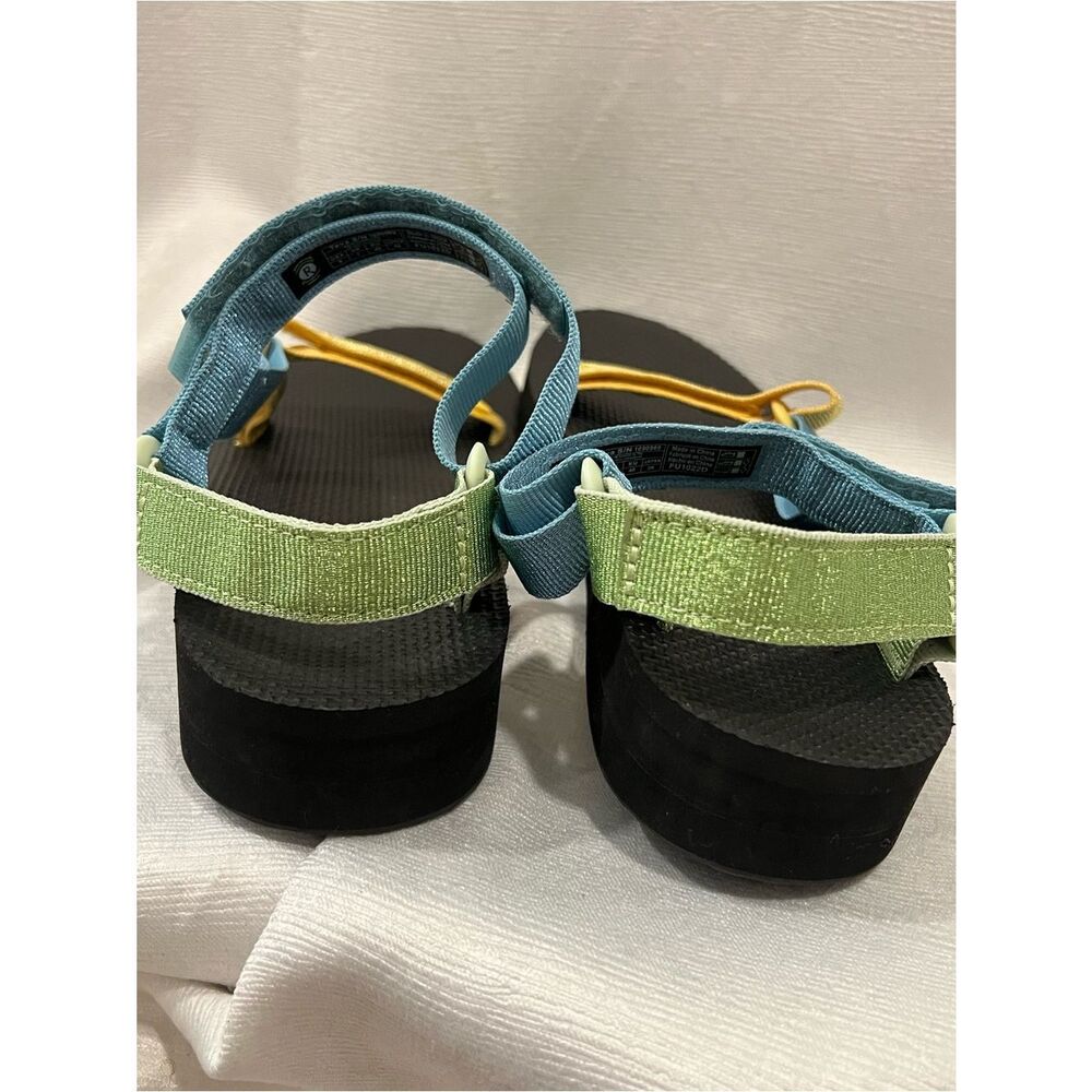 Tévez Midform Universal Women's Vegan Platform Strappy Sandal In size 9 - Picture 6 of 7